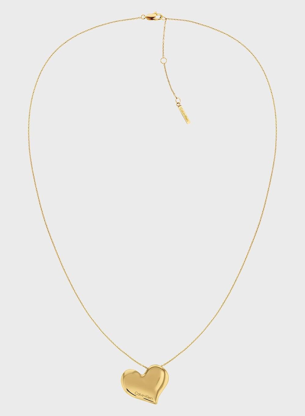 CALVIN KLEIN Sleek Ionic Plated Dual-Layer Necklace - Image 1