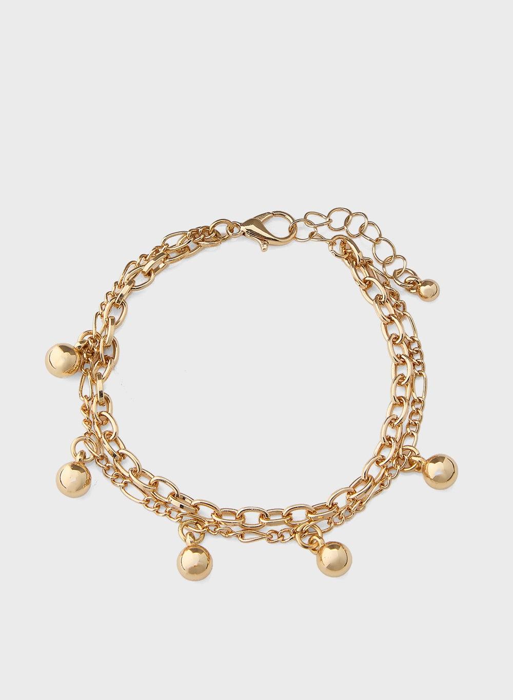 ELLA Dual Elegance: Mixed Bracelet Set for Women - Image 1