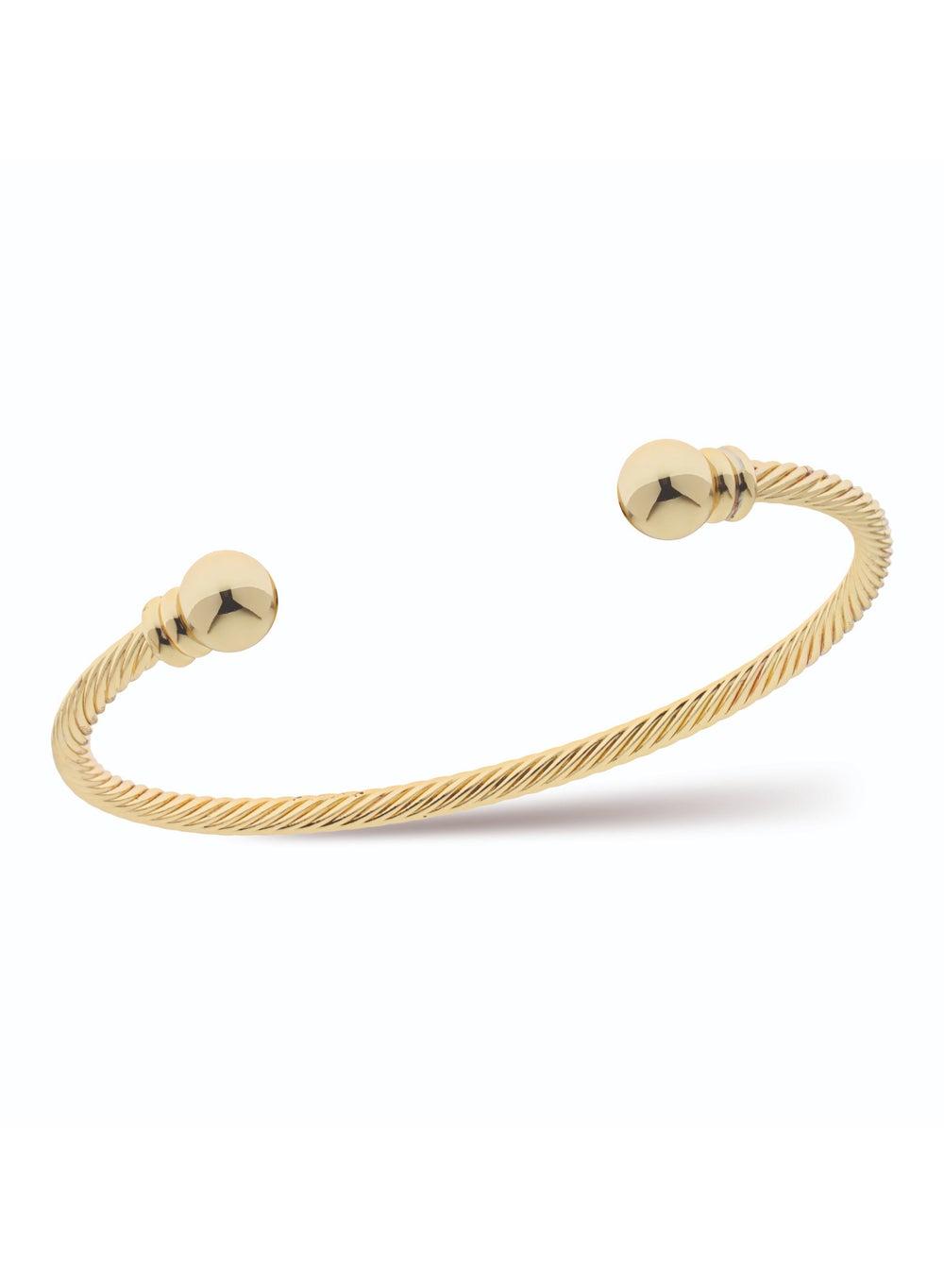 Liu Jo Celine Gold Bangle - LJ2686: Elegance Redefined - Image 1