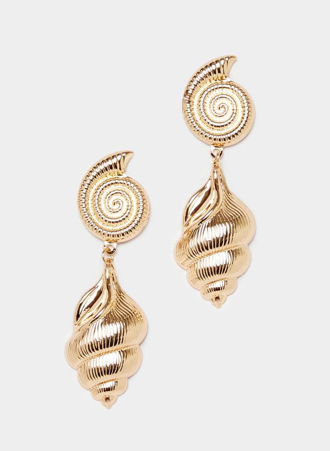 Styli Shell Look Earrings - Elegance for Every Occasion - Image 1