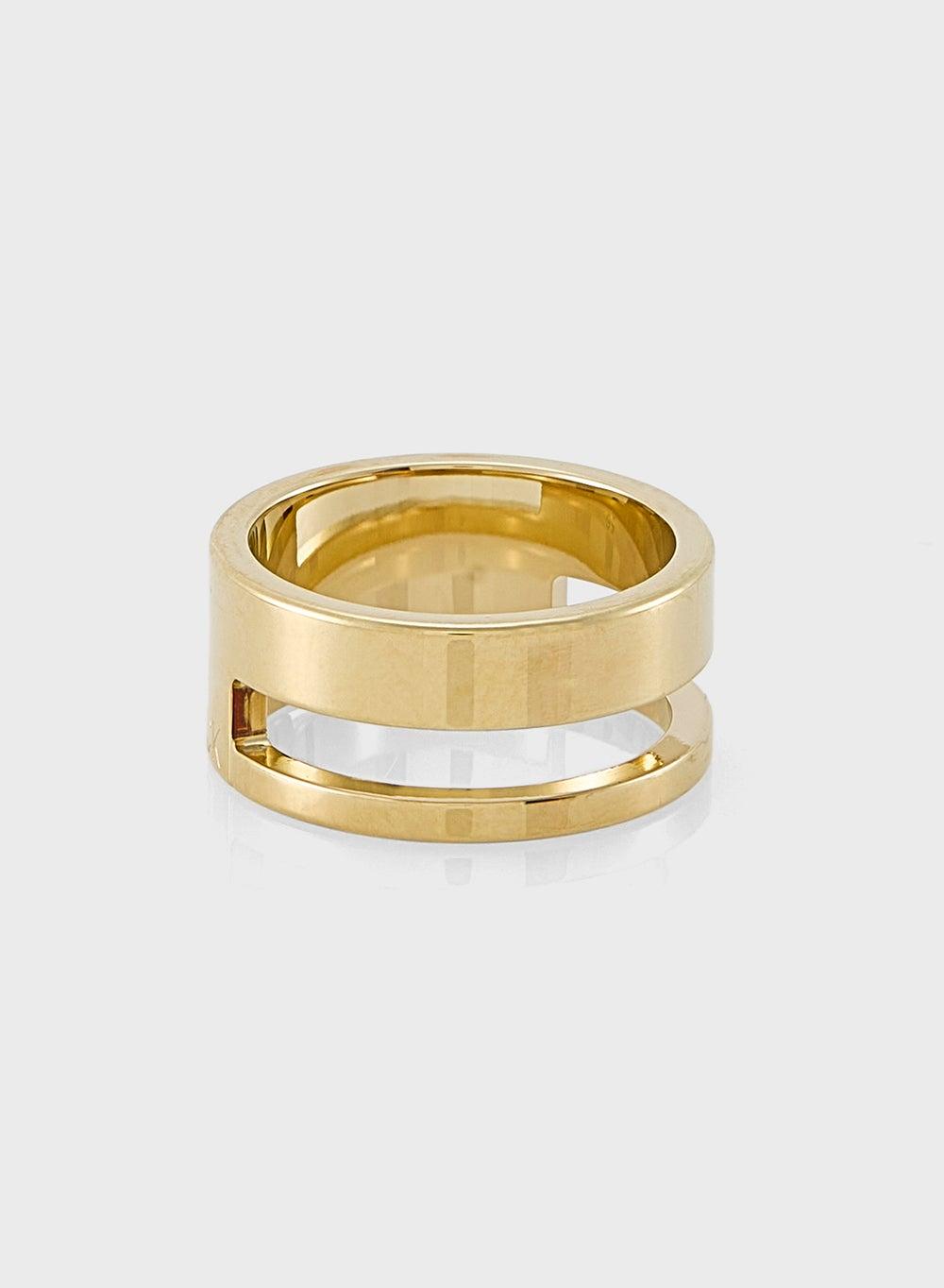 CALVIN KLEIN Chic Geometric Rings for Modern Women - Image 1