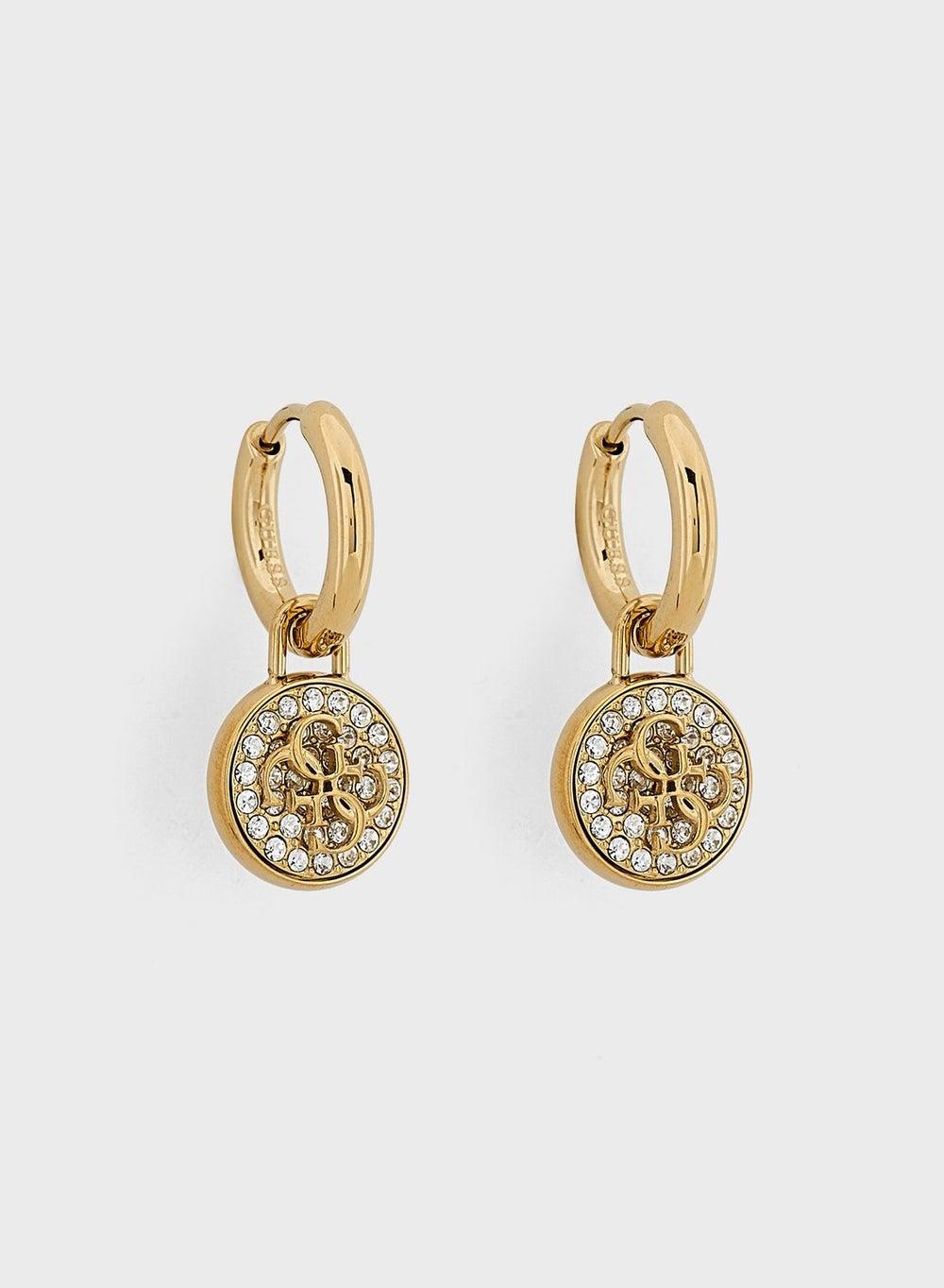 GUESS 4G Luxe Huggies Earrings for Sophisticated Style - Image 1
