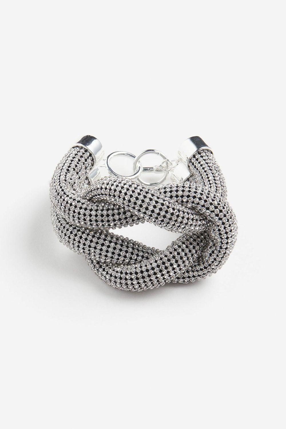 H&M Elegance Redefined: Women's Chunky Knot-Detail Bracelet - Image 1
