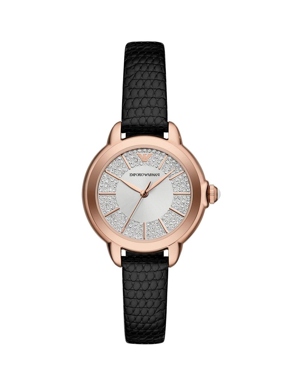 EMPORIO ARMANI Mia Elegance 32mm Women's Steel Strap Watch - Image 1
