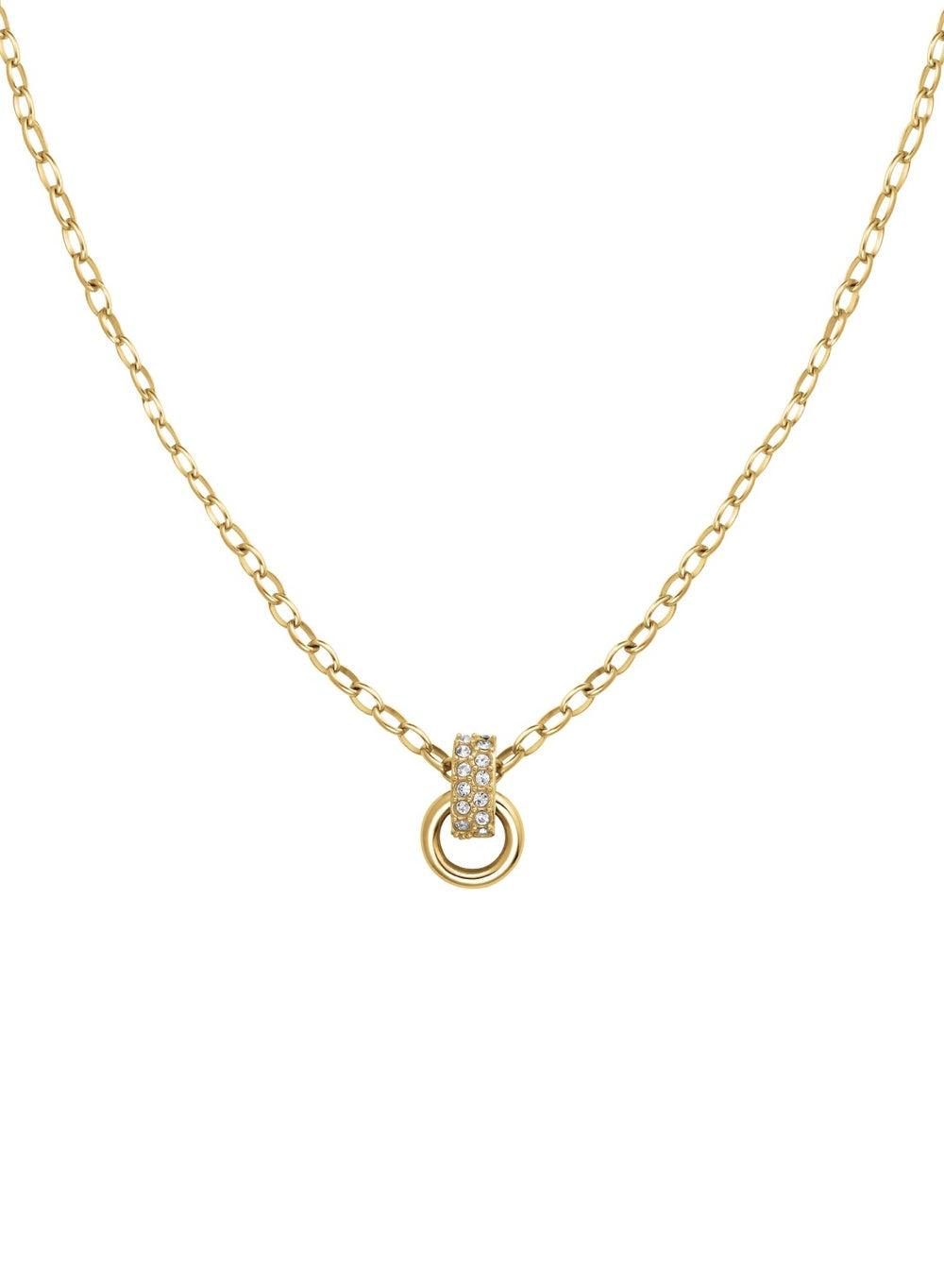 Rosefield Bow Link Gold Necklace JNBSG-J898 - Timeless Elegance - Image 1