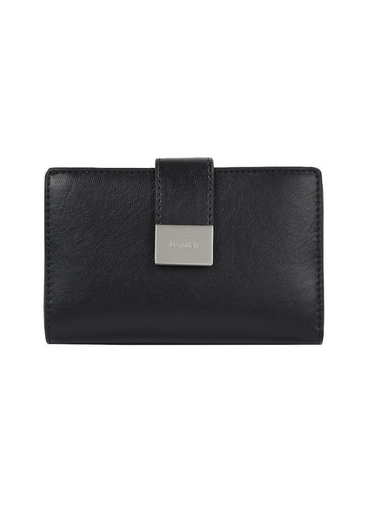 CALVIN KLEIN Chic Medium Bifold Wallet with Sleek Hardware - Image 1