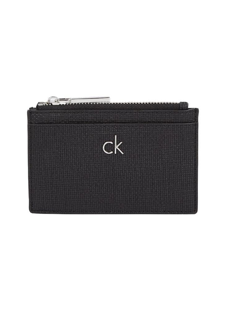 CALVIN KLEIN Women's Chic Zip Cardholder - Image 1