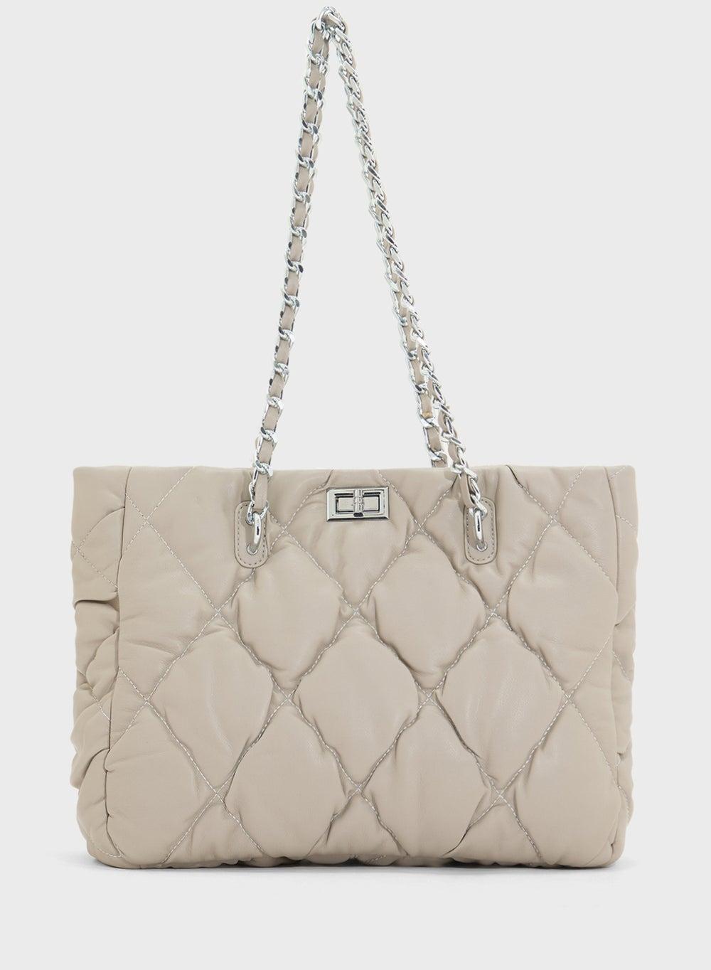 ELLA Quilted Elegance: Chic Tote Bag for Women - Image 1
