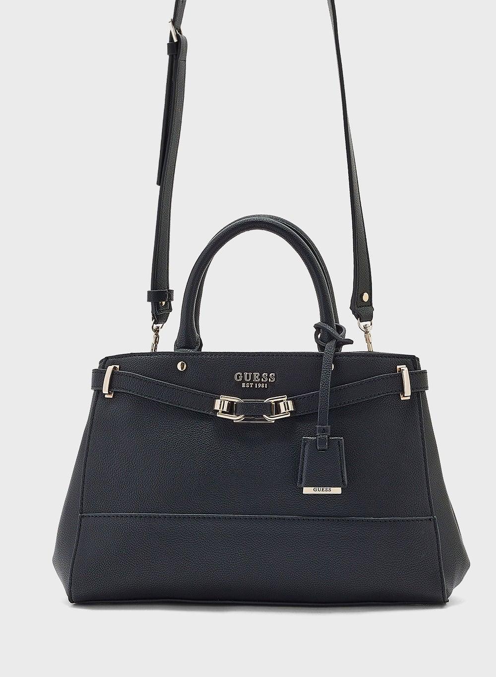 GUESS Silvye Elegance Satchel - Chic Versatility Unveiled - Image 1