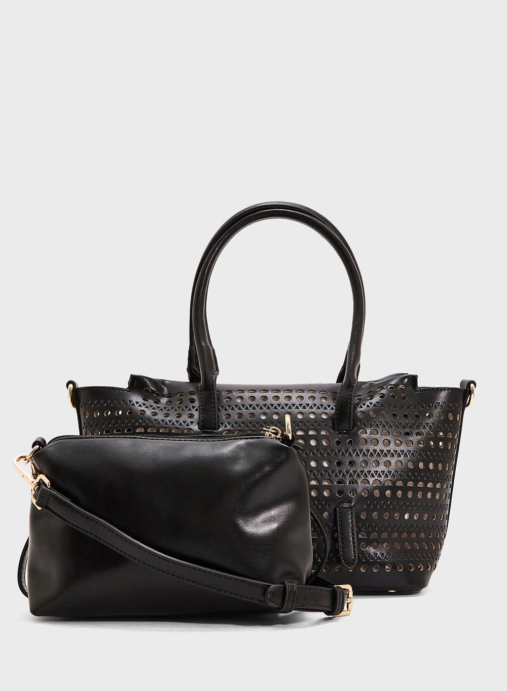 ELLA Lasercut Elegance: Chic Tote Bag for Women - Image 1
