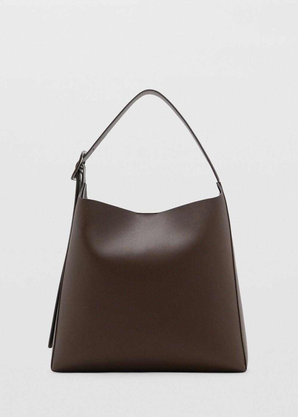MANGO Chic Shopper Style Bucket Bag for Women - Image 1