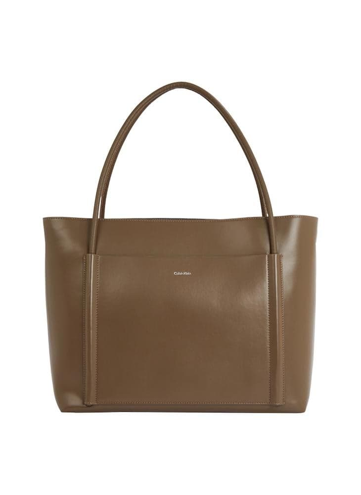 CALVIN KLEIN Large Signature Shopper for Women - Image 1