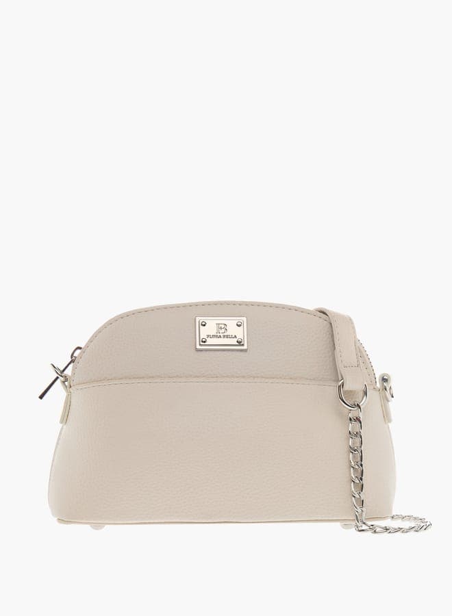 Flora Bella Textured Elegance Crossbody Bag with Detachable Chain - Image 1