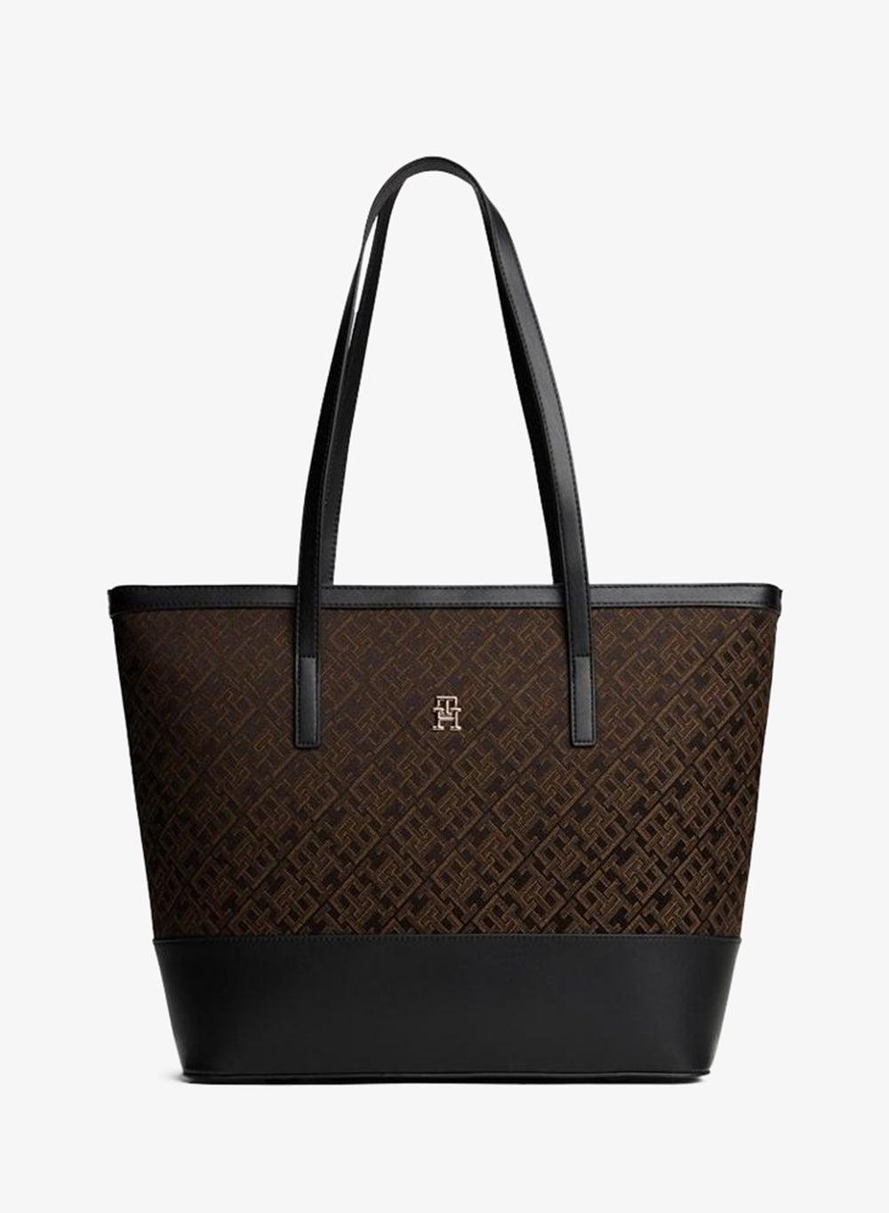 TOMMY HILFIGER Elegant Logo Jacquard Women's Tote - Image 1