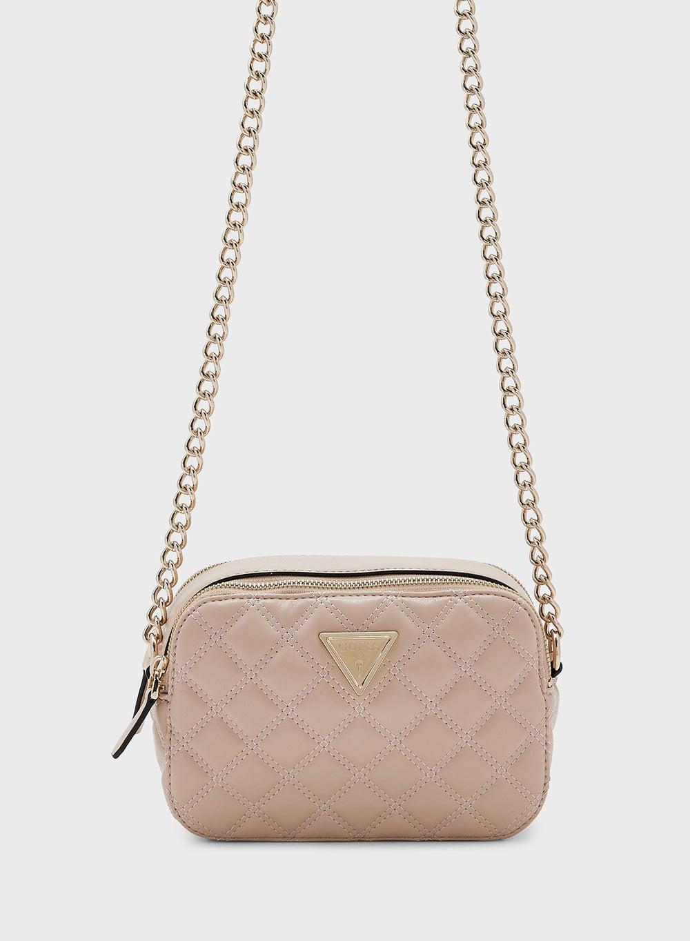 GUESS Giully Quilted Crossbody Camera Bag: Elegance on the Go - Image 1