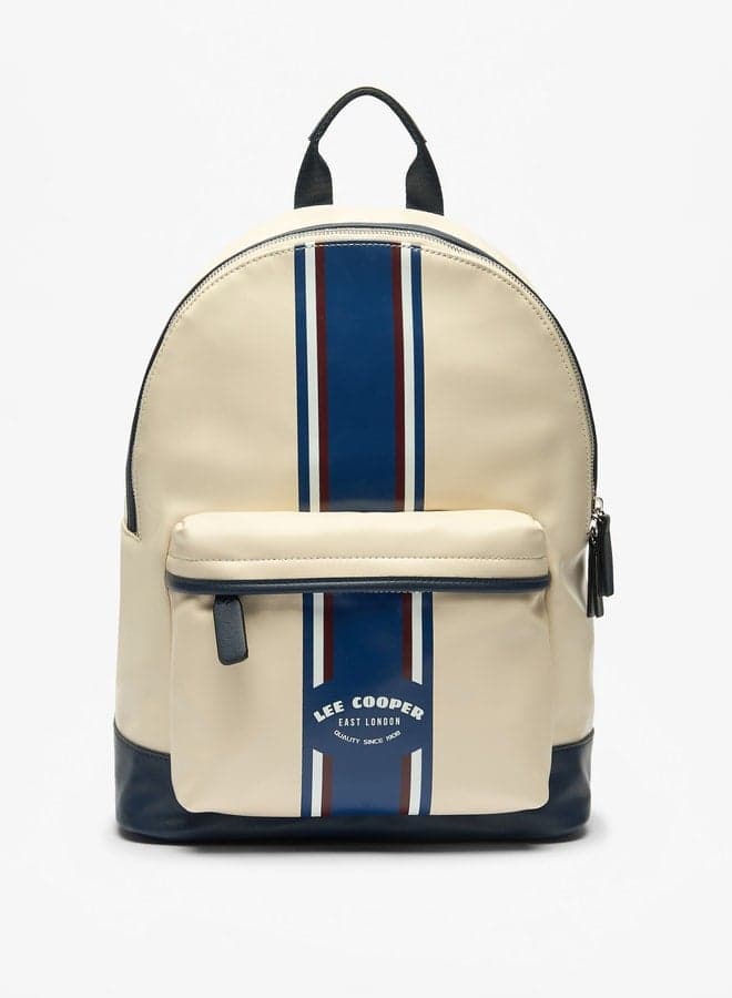 Lee Cooper Chic Logo Backpack for Women - 30x16x40 cm - Image 1