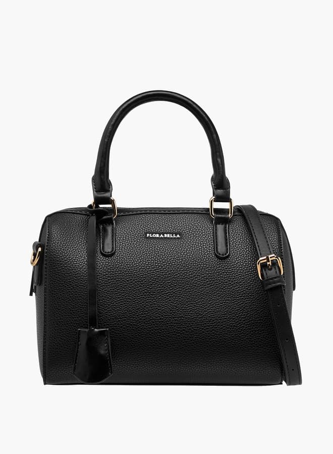 Flora Bella Textured Tote – Elegance On-the-Go - Image 1