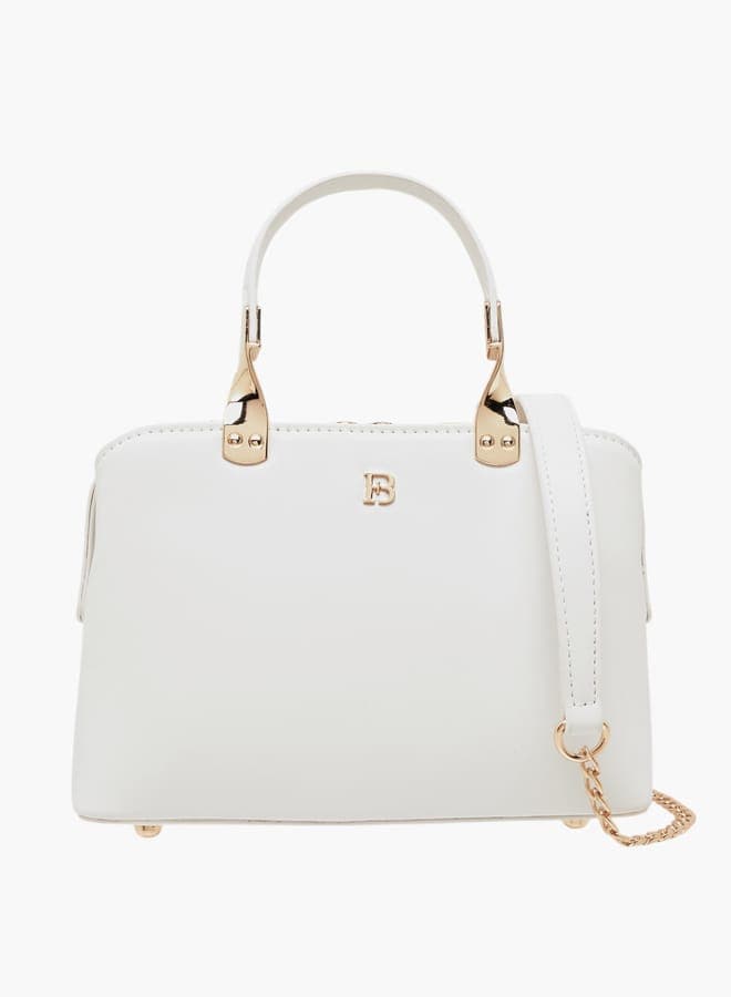 Flora Bella Textured Elegance Tote With Chain Strap - Image 1