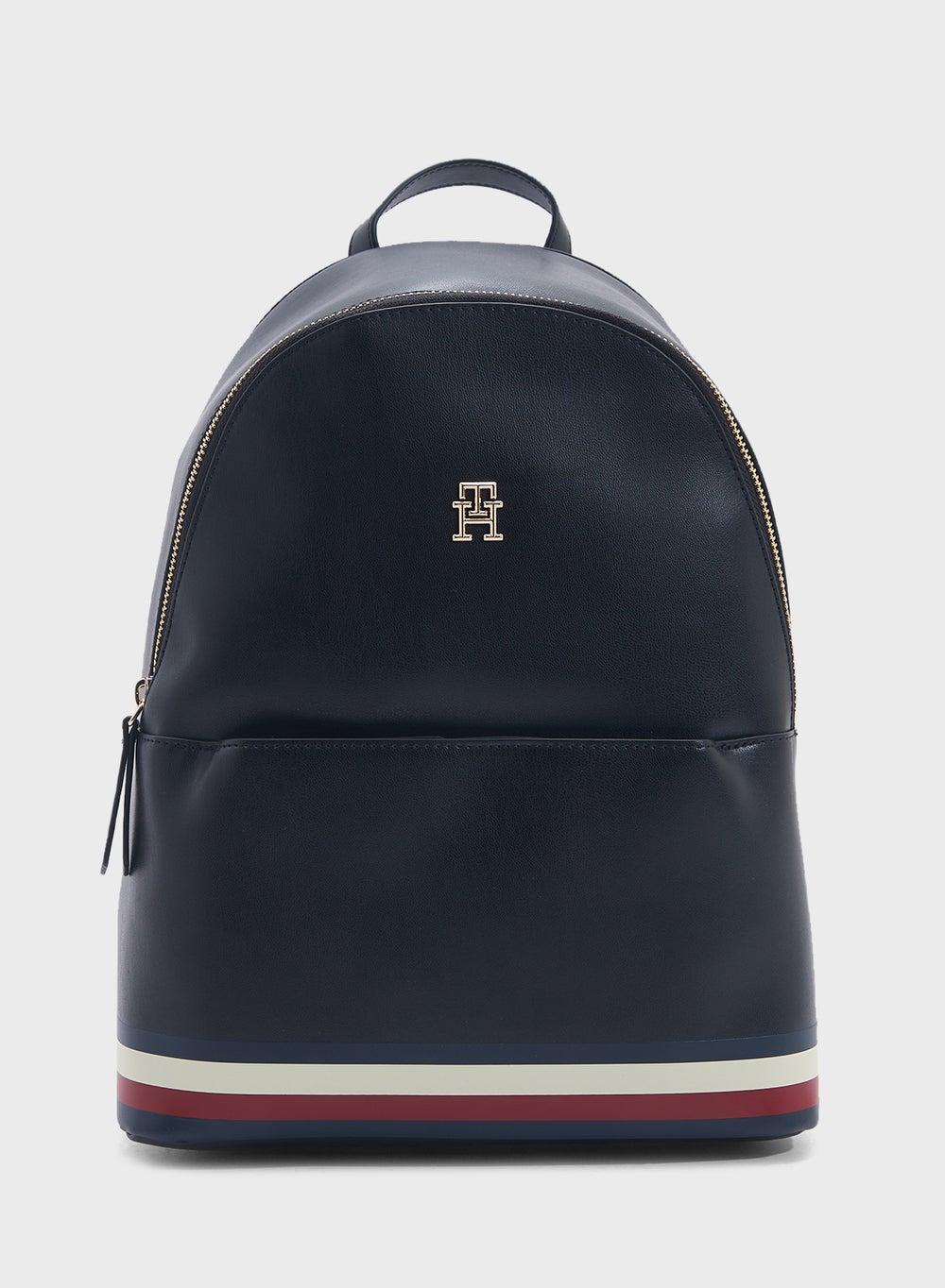 TOMMY HILFIGER Chic Logo Top Handle Backpack - Image 1