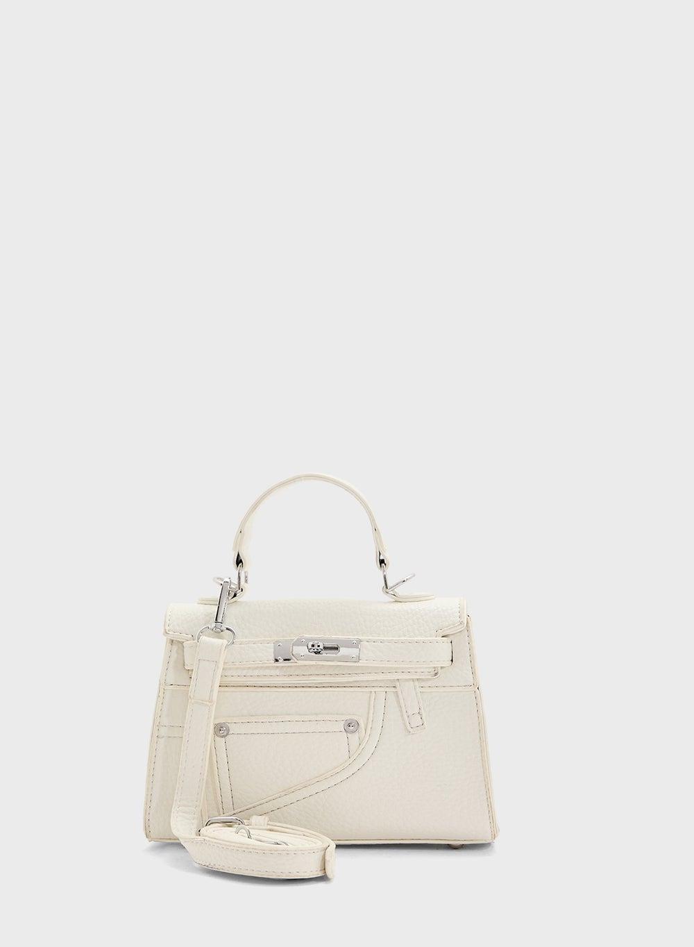 ELLA Women's Chic Satchel with Elegant Buckle Detail - Image 1