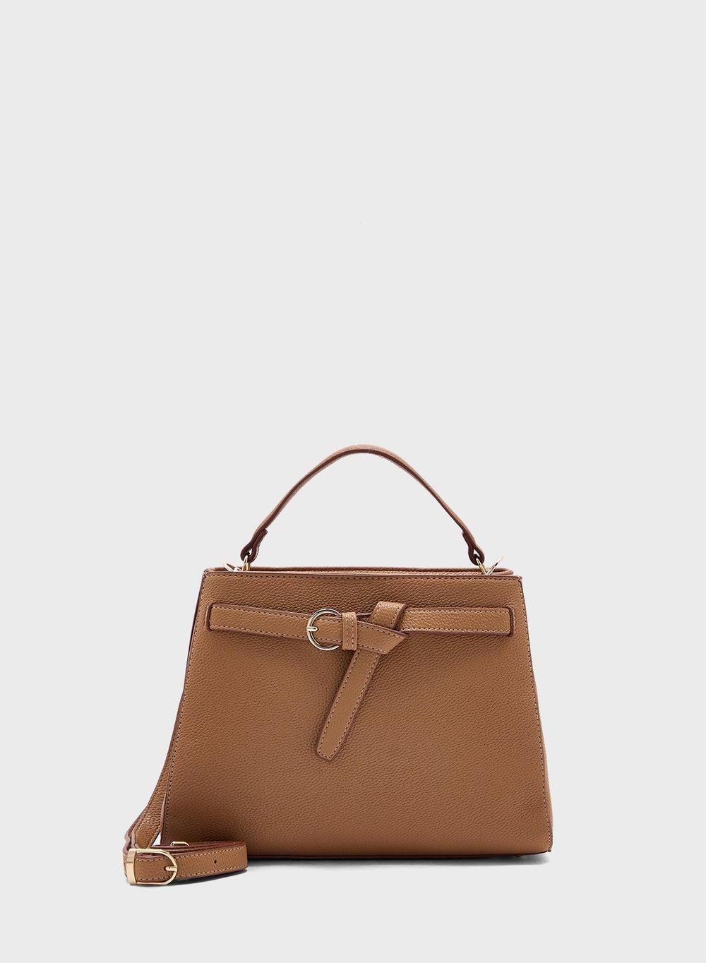 ELLA Knot Detail Elegance: Chic Satchel for the Modern Woman - Image 1