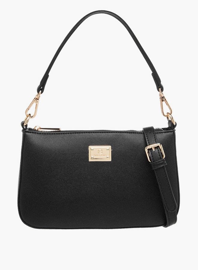 Flora Bella Textured Women's Shoulder Bag with Detachable Strap - Image 1