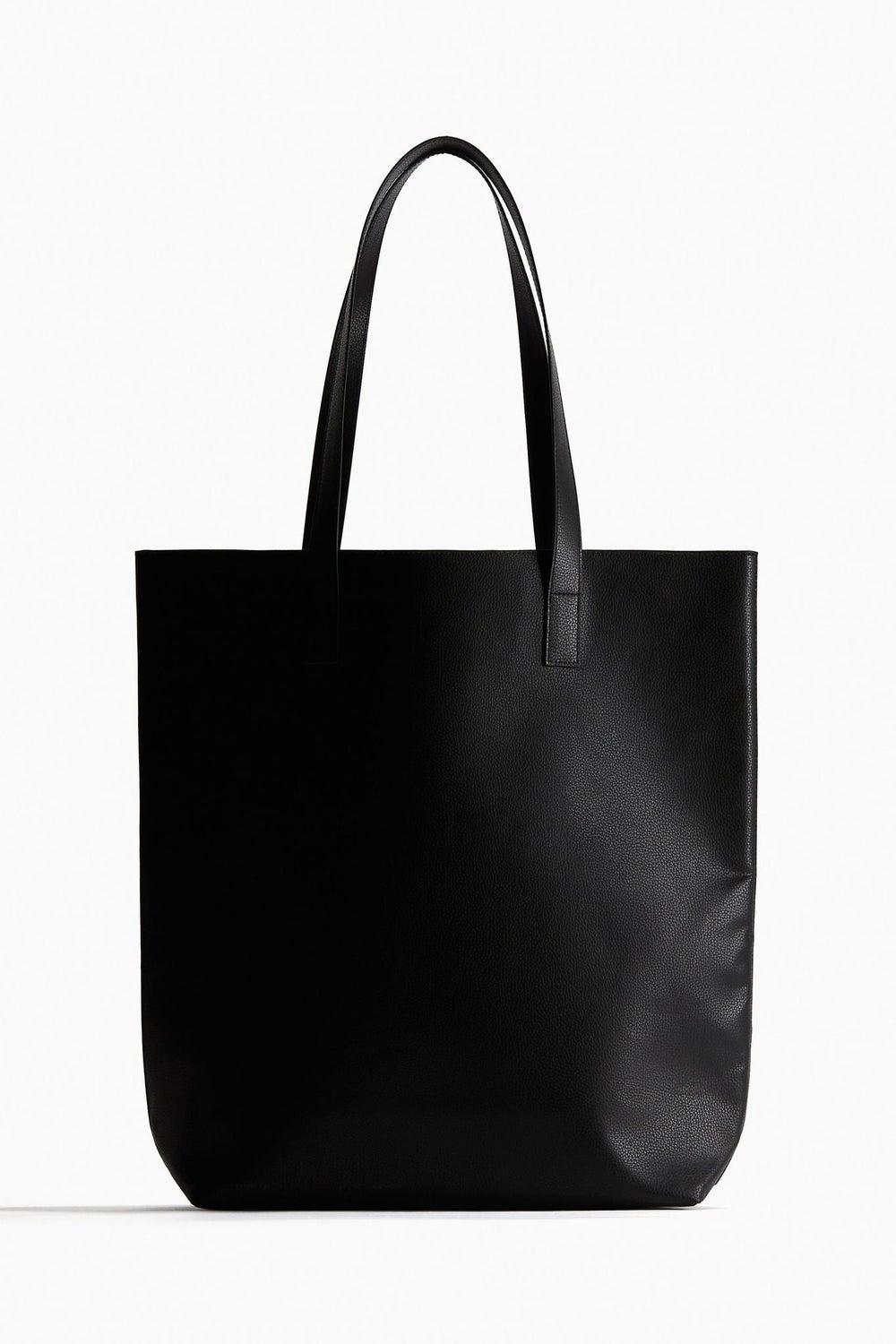 H&M Chic Grained Shopper - Elegant Everyday Companion - Image 1