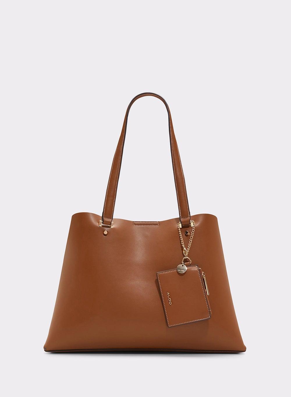ALDO Korer Chic Brown Satchel for Women - Image 1