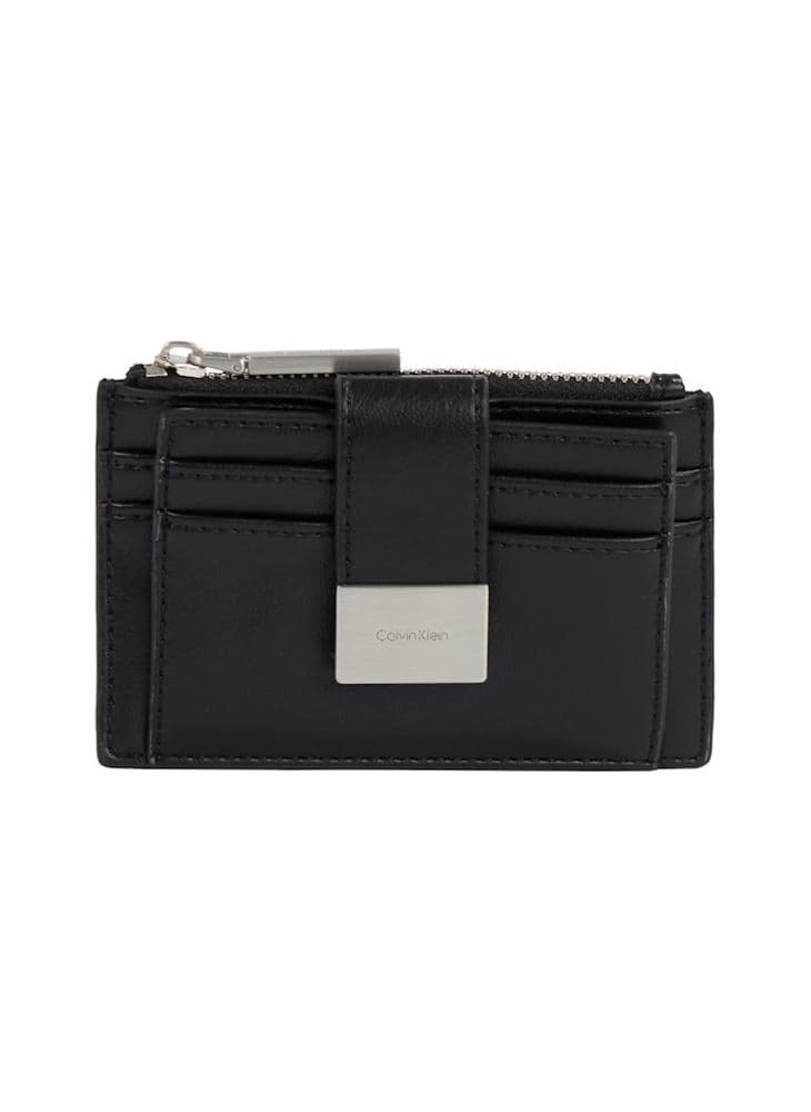 Calvin Klein Elegant Snap Top Zip Cardholder - Image 1