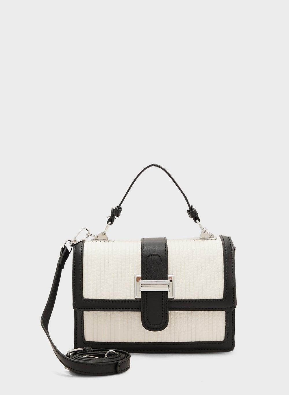 ELLA Chic Crossbody Flap Satchel - Elegance On-the-Go - Image 1