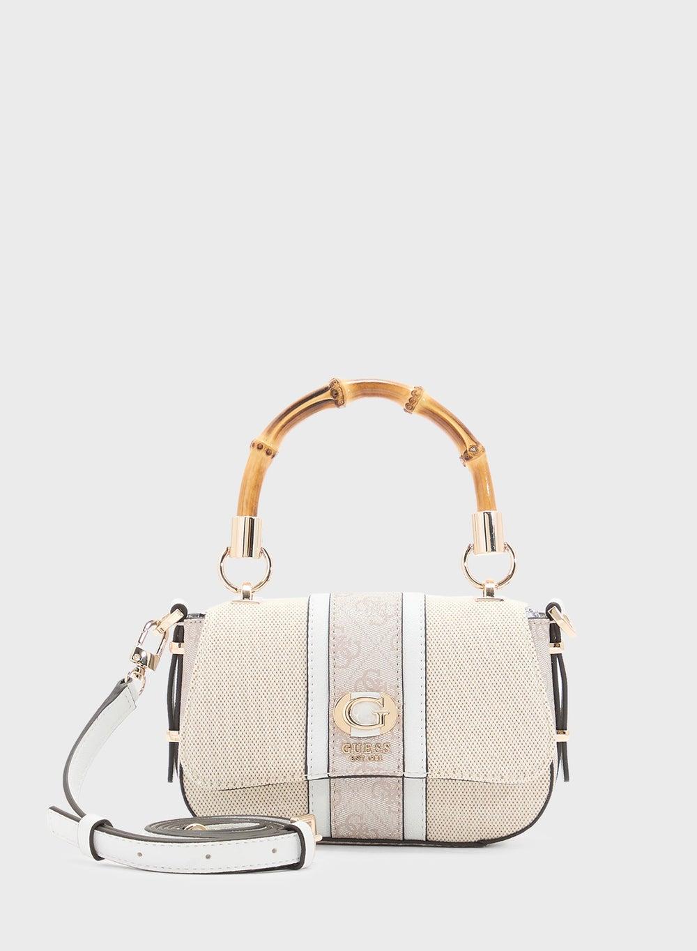 GUESS Kerima Bamboo Elegance Mini Handbag for Women - Image 1