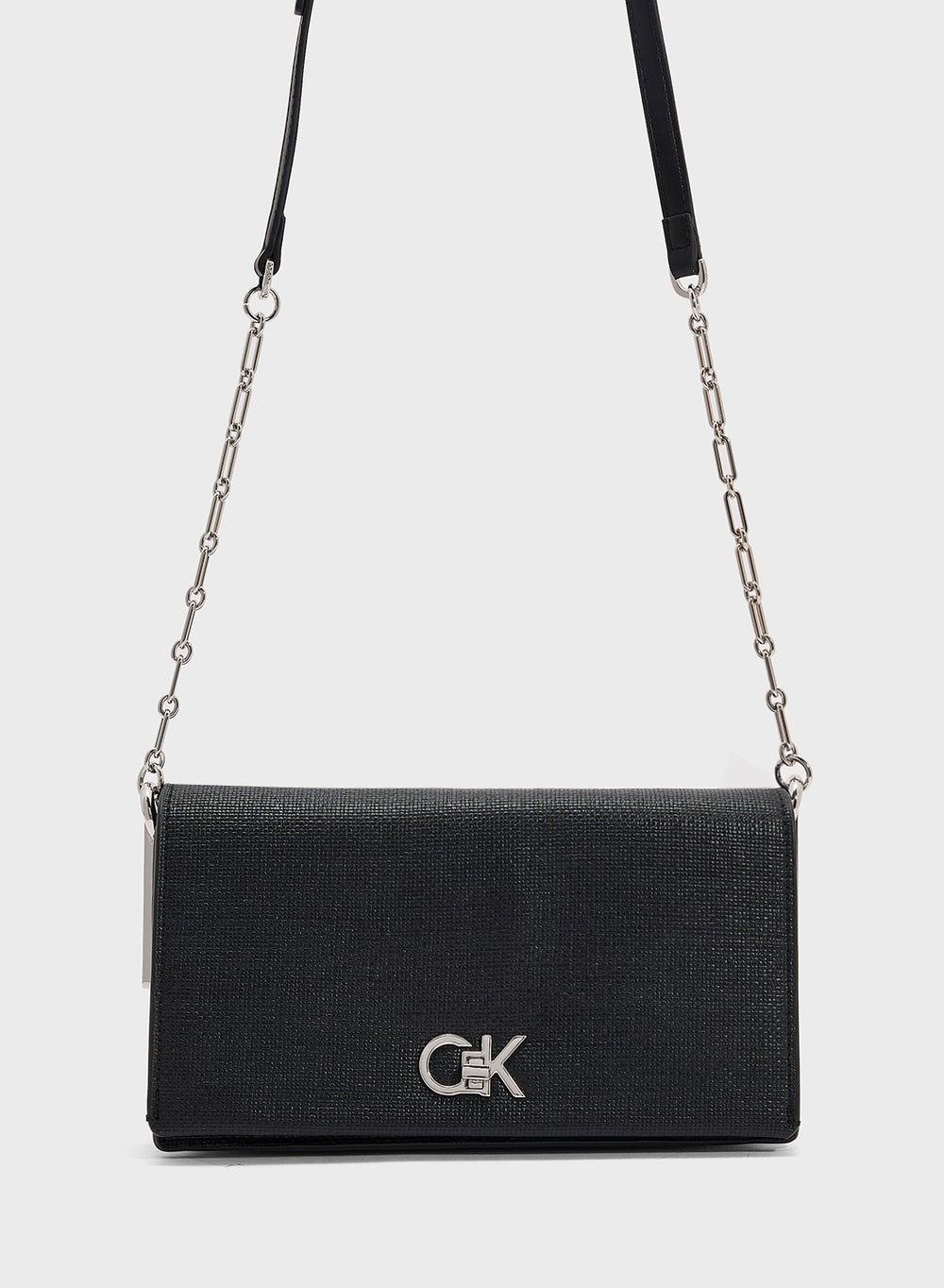 CALVIN KLEIN Women's Elegant Chain Crossbody Bag - Image 1
