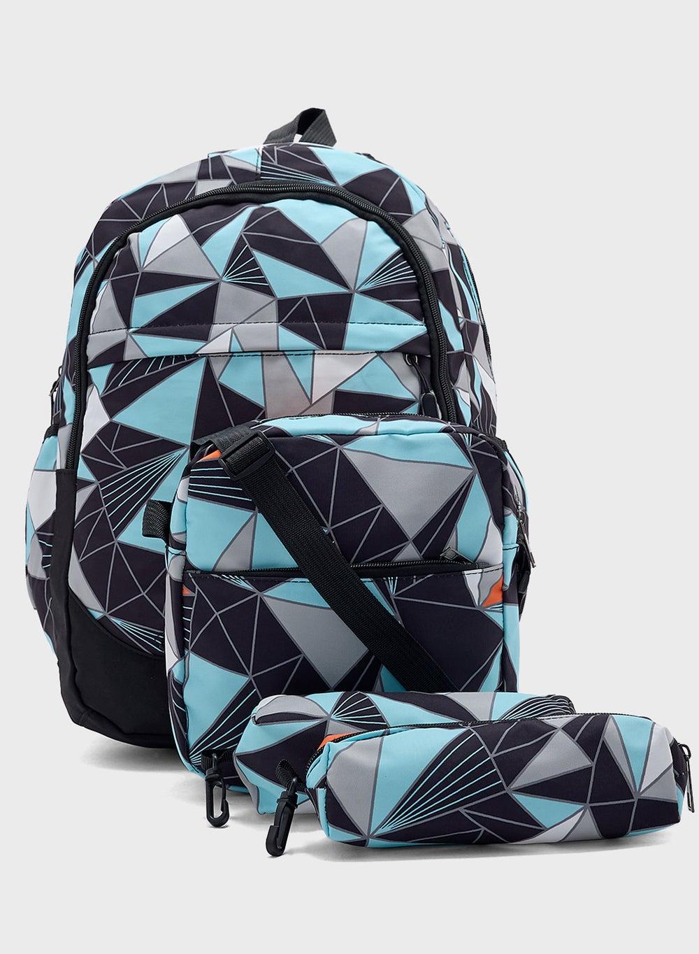 Ginger Luxe 3-in-1 Backpack Set with Lunch Bag & Pencil Case - Image 1