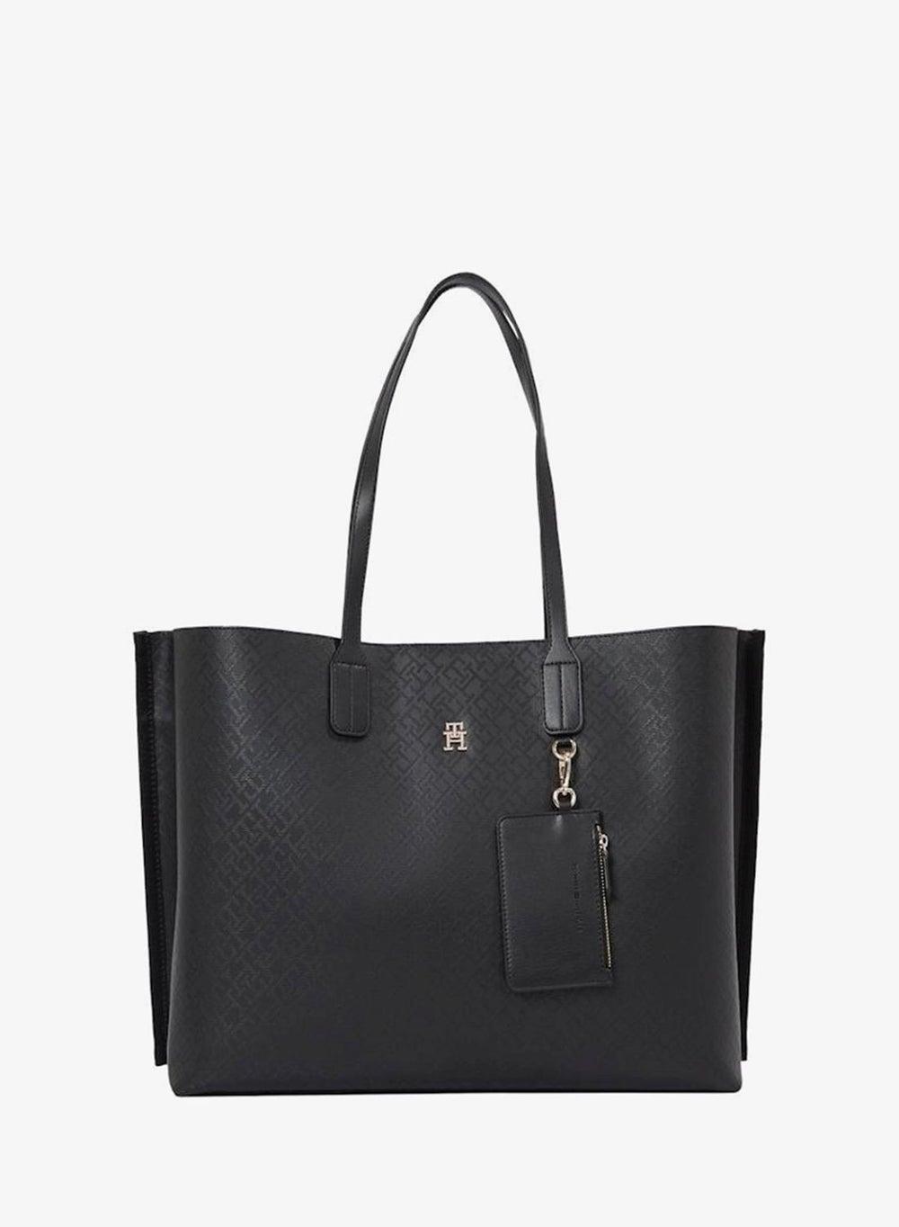 TOMMY HILFIGER Elegance Zip Over Logo Tote - Image 1