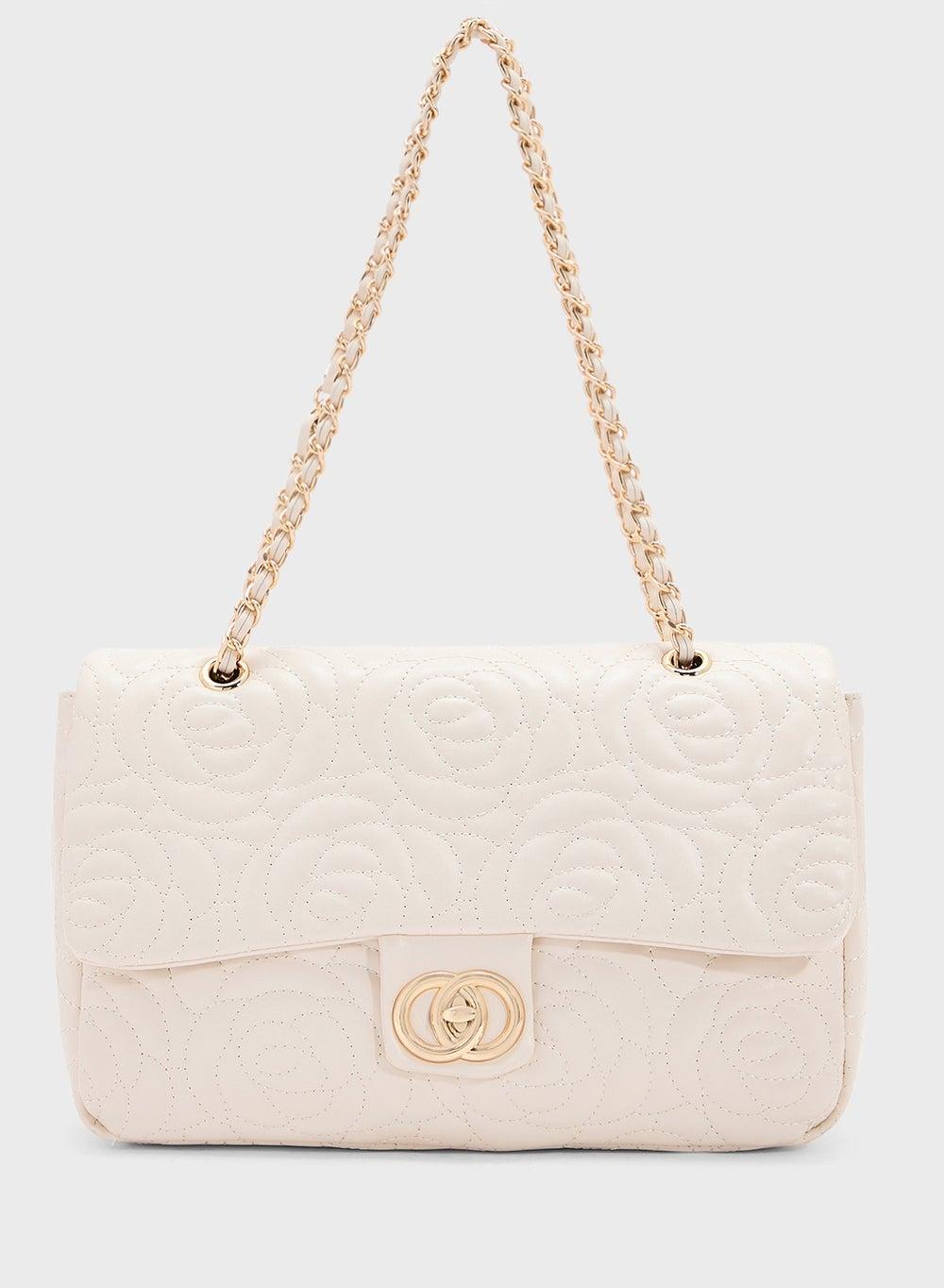 ELLA Rose Floral Embroidery Elegance Crossbody for Women - Image 1