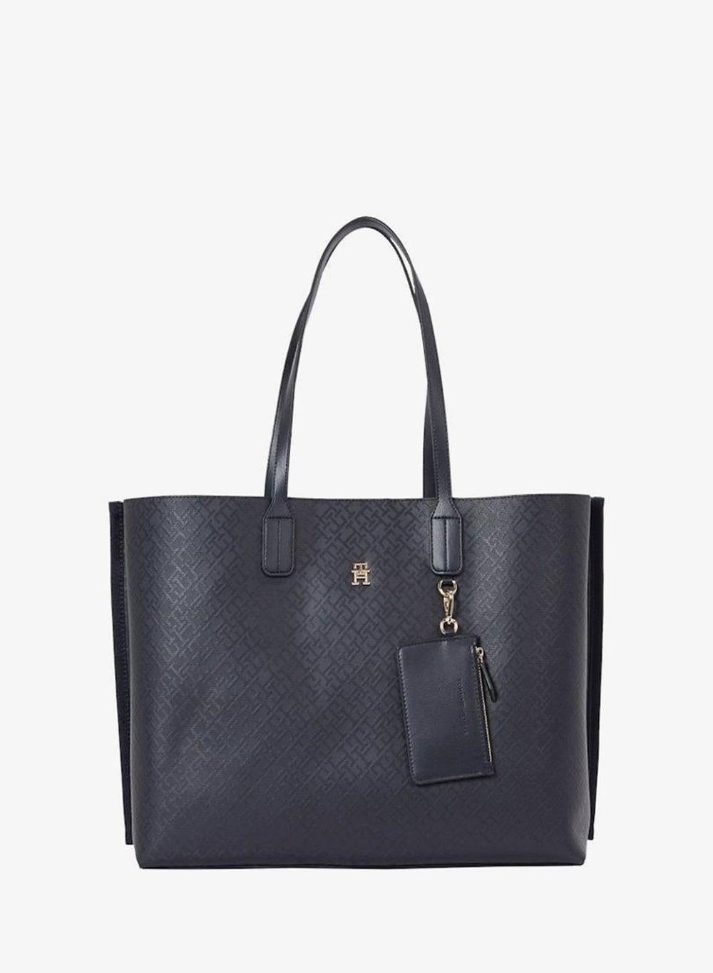 TOMMY HILFIGER Monogram Chic Tote: Elegance Meets Function - Image 1
