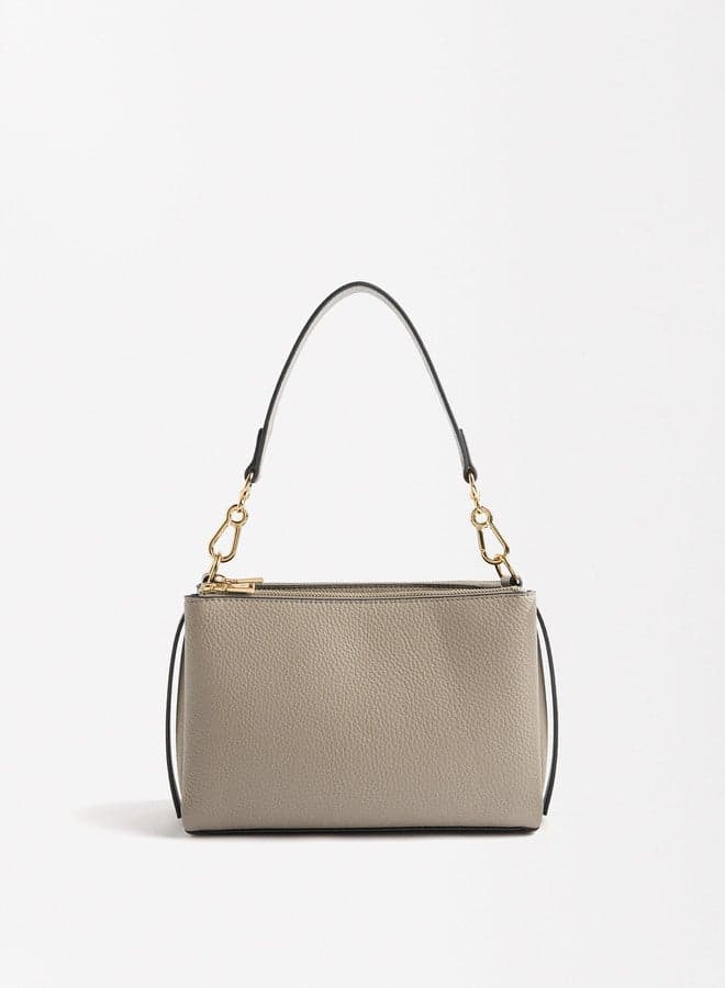 Chic PARFOIS Taupe Shoulder Bag for the Modern Woman - Image 1