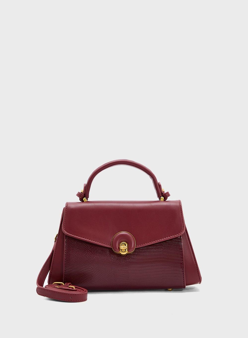 ELLA Chic Snake Print Satchel - Elegance for Every Occasion - Image 1