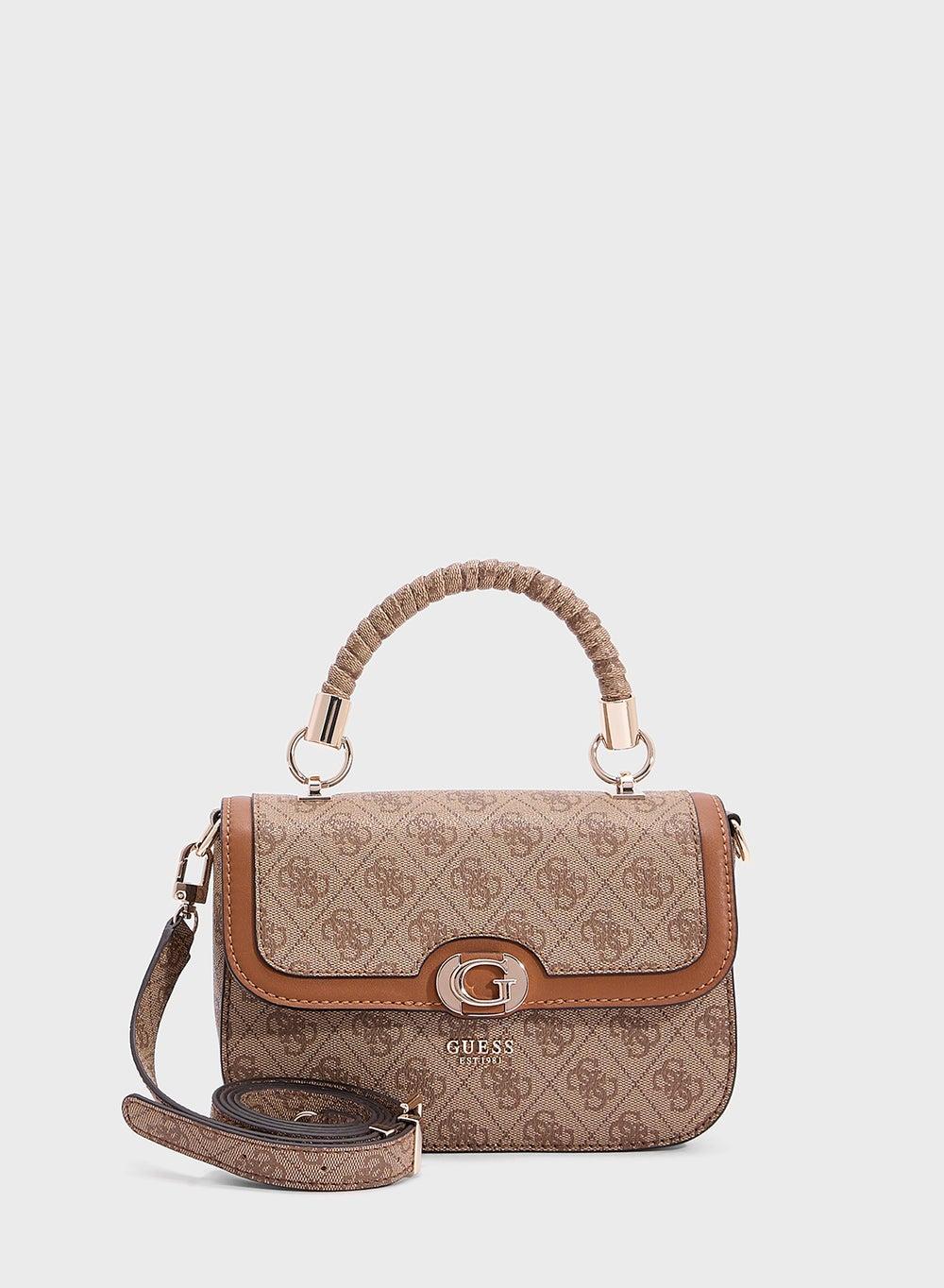 GUESS Orlina Chic Logo Satchel - Elegance on the Go - Image 1