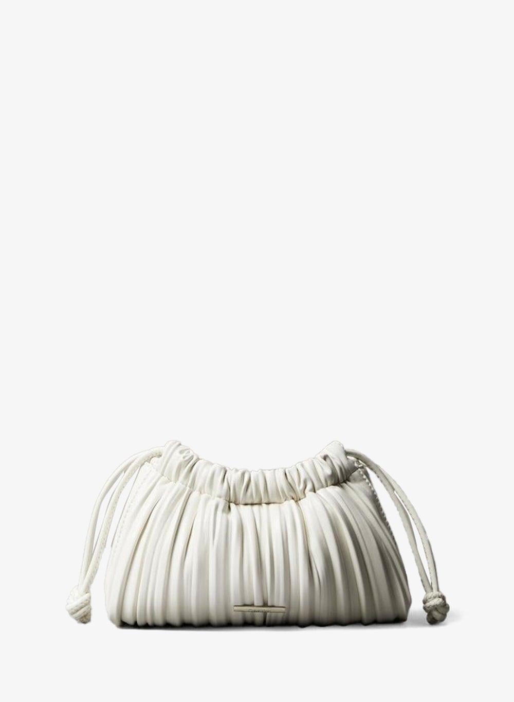 Calvin Klein Jeans Chic Plisse Crossbody with Drawstring - Image 1