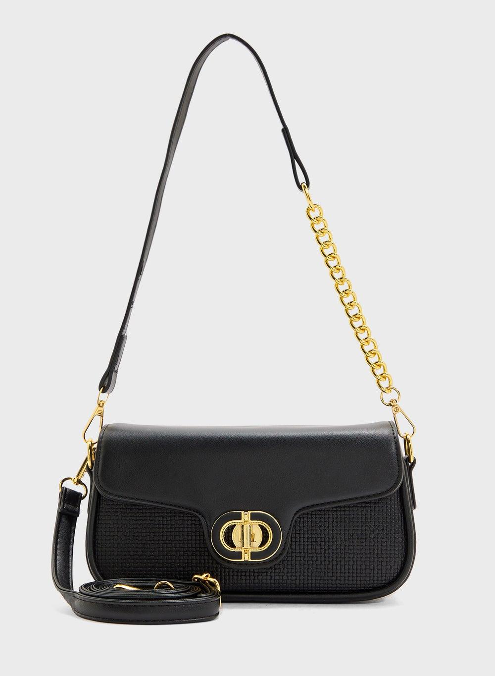 ELLA Chain Detail Elegance: Women’s Chic Crossbody - Image 1