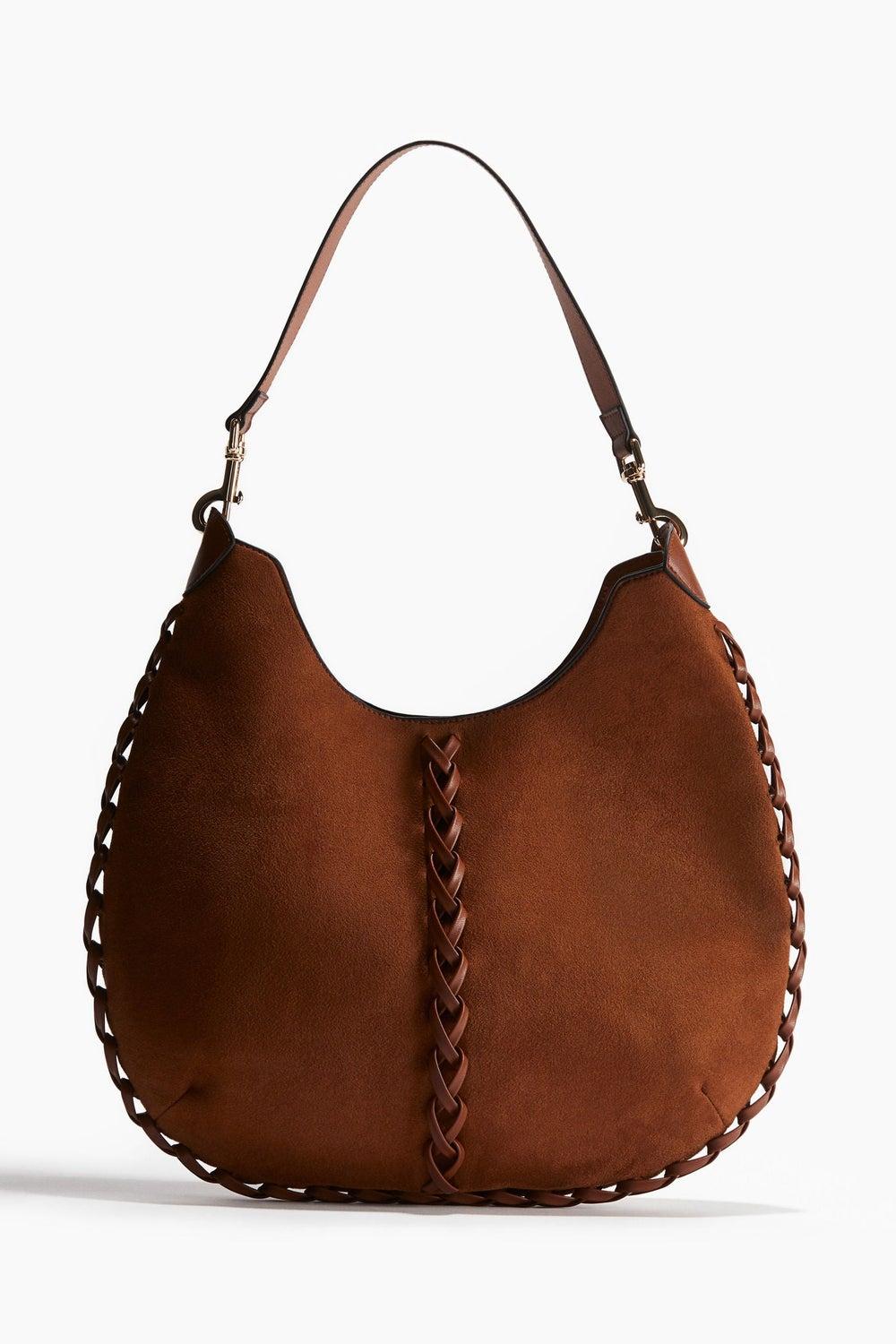 Elegant H&M Women's Shoulder Bag with Detachable Strap - Image 1