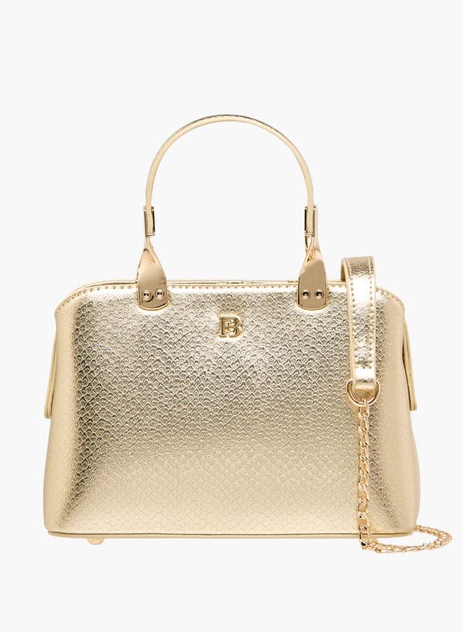 Flora Bella Textured Tote - Elegance Meets Functionality - Image 1
