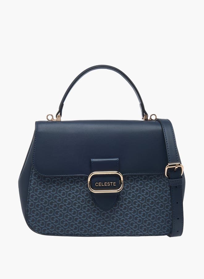 Celeste Monogram Satchel: Elegance Meets Functionality - Image 1