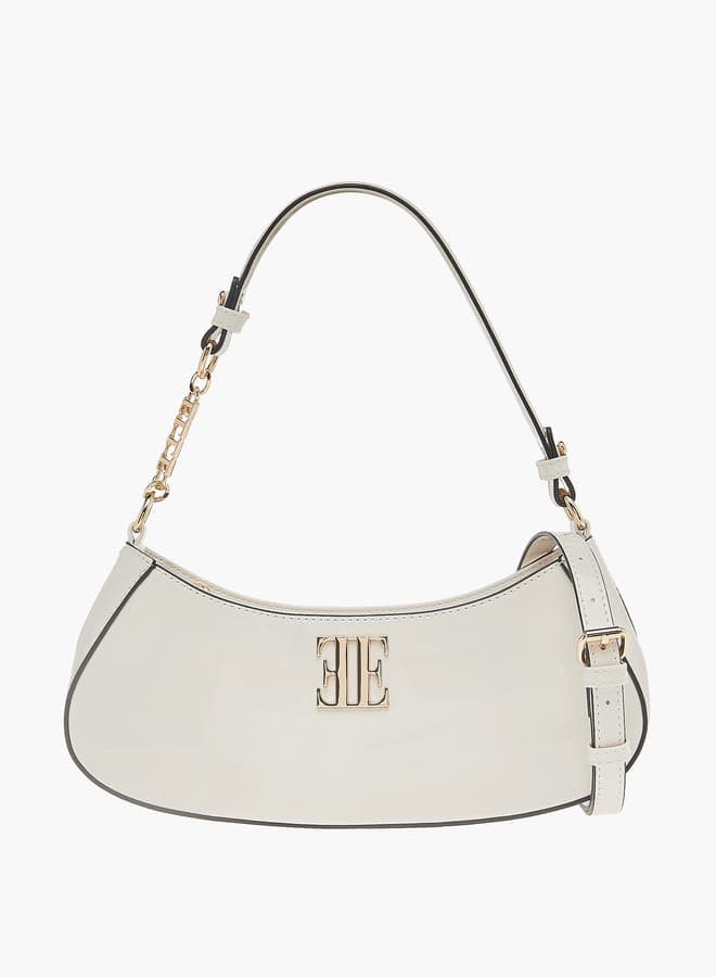 ELLE Women's Chic Solid Shoulder Bag with Adjustable Strap - Image 1