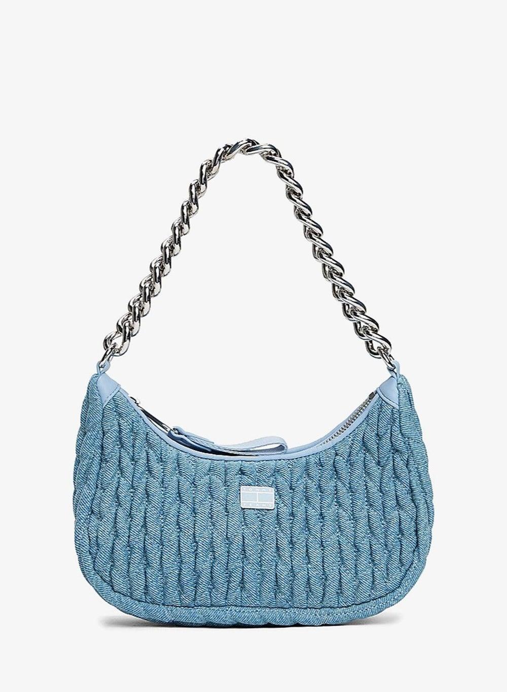TOMMY JEANS ICONIC Denim Elegance Shoulder Bag - Image 1