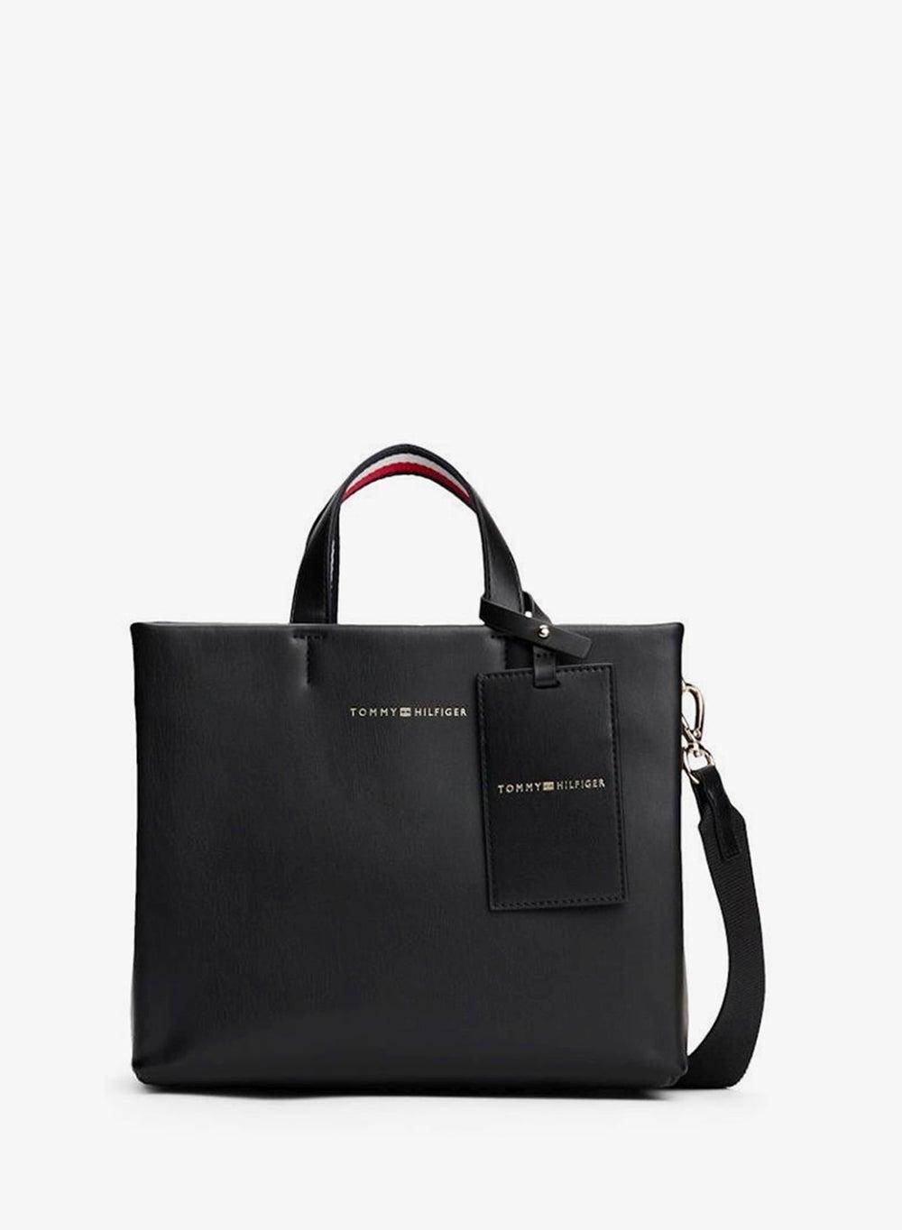 TOMMY HILFIGER Elegant Logo Satchel for the Chic Woman - Image 1