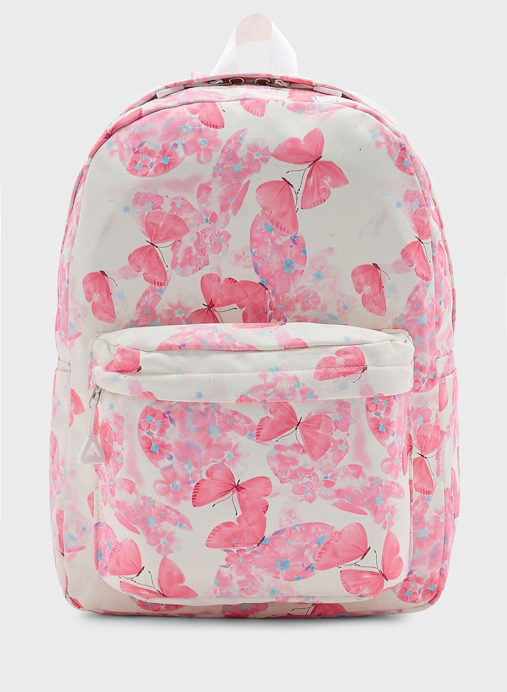 Ginger Butterfly Elegance Backpack: Chic Accessory for Women - Image 1