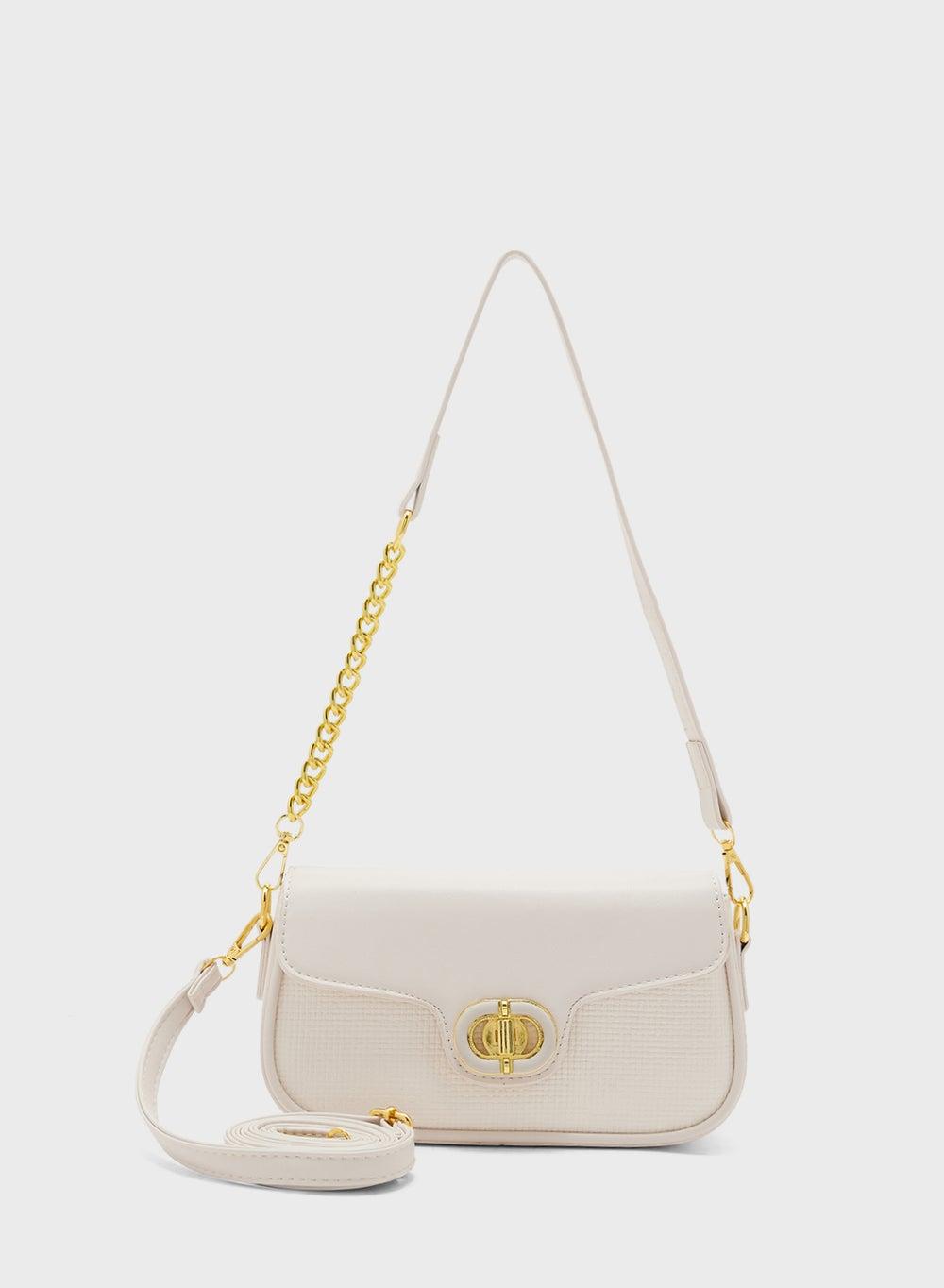 ELLA Chain Detail Elegance - Women's Crossbody Bag - Image 1