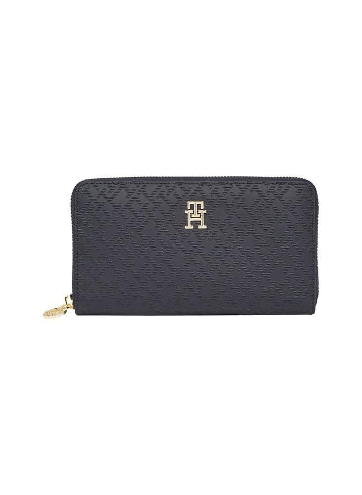 TOMMY HILFIGER Sleek Large Zip Wallet for Chic Storage - Image 1
